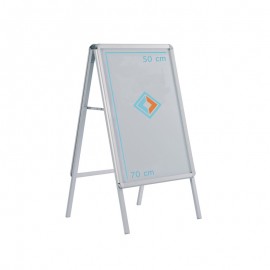 CABALLETE DE ALUMINIO 50x70 cm.