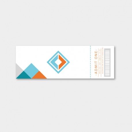 ENTRADA 21X7 CM. A TODO COLOR 1 CARA