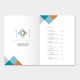 CARTA MENÚ DÍPTICO ENCAPSULADO 240G