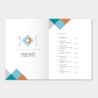 CARTA MENÚ DÍPTICO A4 LAMINADO
